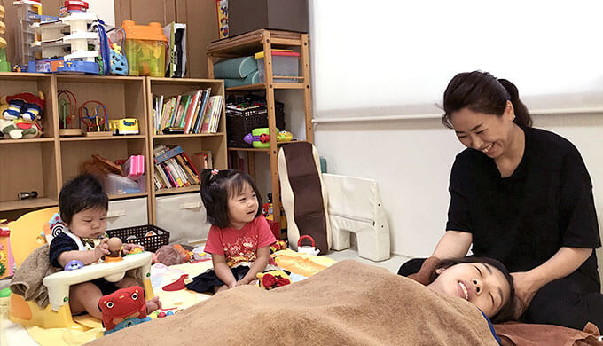 産後ママカイロプラティックと子どもたち３