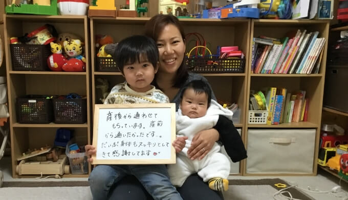 オプションのオイルマッサージで贅沢な気持ちにもなれます